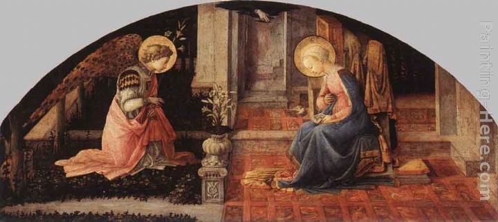 Fra Filippo Lippi The Annunciation